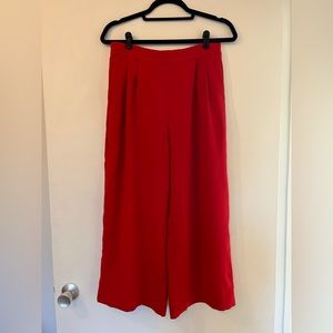 JCREW Red Trouser Pants